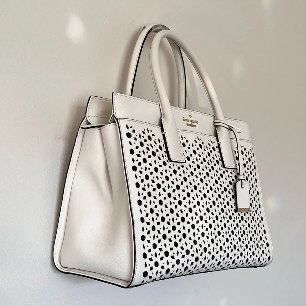 Kate Spade New York Cameron Street Perforated Candace Satchel